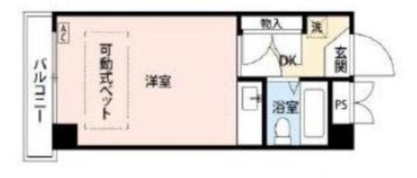 キャピタル浅草の物件間取画像